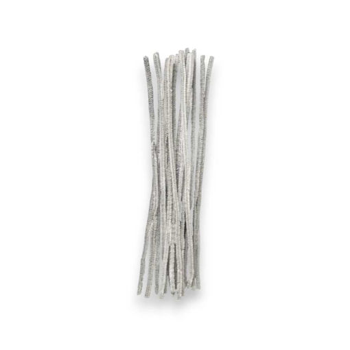 Picture of CRAFT PIPE CLEANERS WHITE 30CM - 15PK